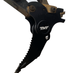 ripper shank attachment with teeth for excavator